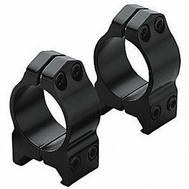Warne Maxima Vertical PA Scope Rings  <br>  Gloss Black 1 in. Low